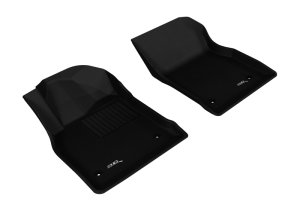 Chevrolet Cruze Limited Floor Mats - Front - 3D MAXpider - Kagu - Black - `11-`15